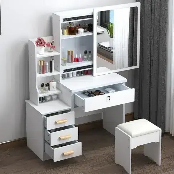 Dressing Table Length Bedroom Small Apartment Simple Modern Sliding Mirror Simple Storage Cabinet Furniture.jpg 640x640