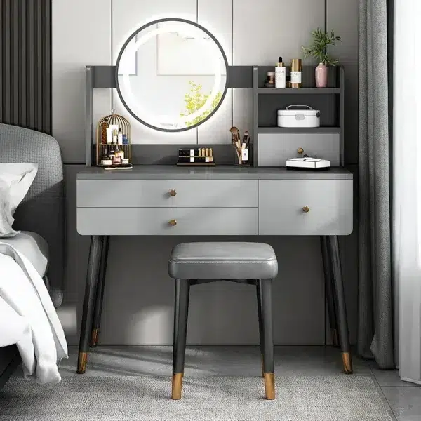 Multifunctional Organizers Dressing Container Dressing Table Box Table Mirror Morden Penteadeira Sofas For Living Room Furniture